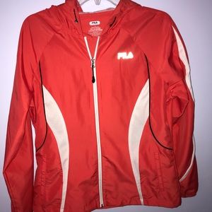 FILA Unused Coral Rain Jacket